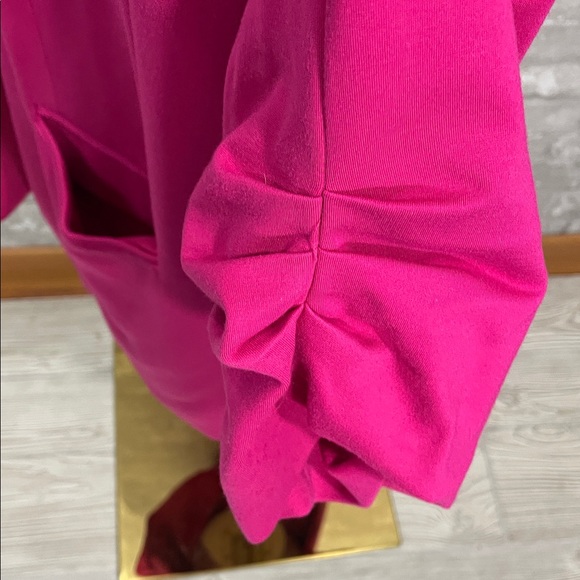 Bar III Vibrant Pink Open Blazer - Picture 4 of 6
